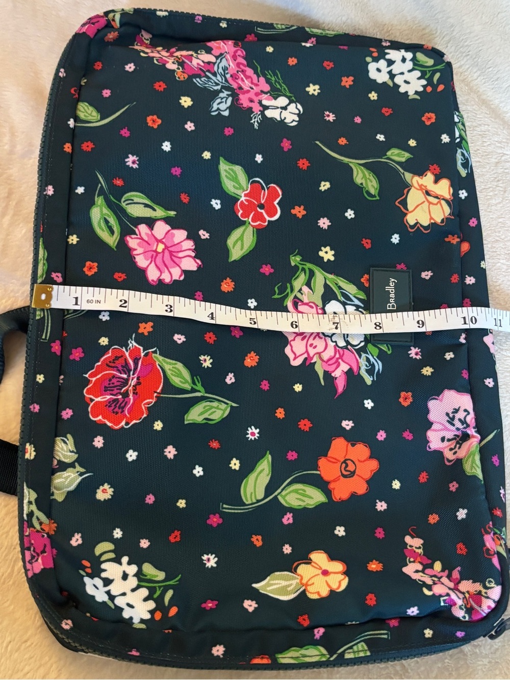 Vera Bradley Hanging Travel Organizer Toiletry Cosmetic Bag Floral - Picture 9 of 9